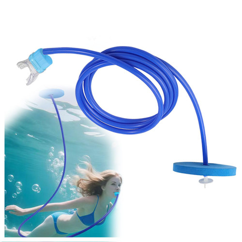 Full Dry Respirator Adult Men and Women Diving Swimming Camping Stream Diving Experience Equipment Swimming Breathing Tube (78.7 Inch)-Upgraded Version