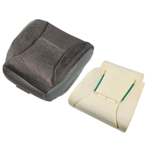 GXYWADY Bottom Seat Cover + Foam Cushion Replacement for 1998-2002 Ram 1500 2500 3500