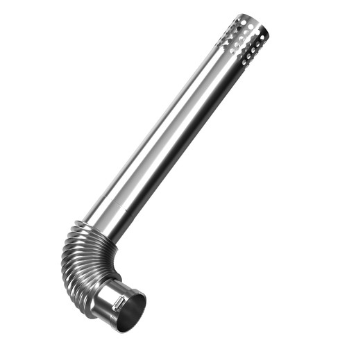 MIZUDO 3"OD Vent Pipe Kit for Tankless Water Heater Gas,304 Stainless Steel