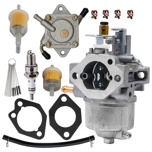 JRbuid 15003-2589 Carburetor Fit for Kawasaki Mule 500 520 550 KAF300 KAF300A KAF300B KAF300C KAF300D Replace for 11009-2939 11060-2334 With Fuel Pump