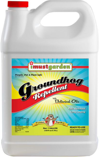 I Must Garden Groundhog/Woodchuck Repellent: Eco-Friendly - 1 Gal