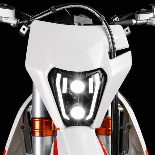 CHANGCHENG DOT Certified LED Dirt Bike Headlight Universal for Motorcycle