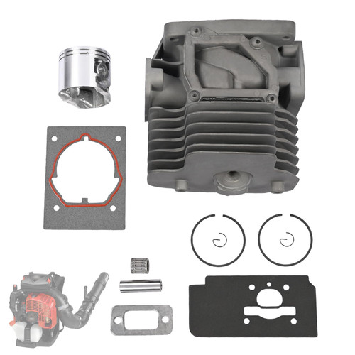 Promrmr P100006300 Cylinder Piston Kit with Gaskets Compatible with Echo PB-8010H PB-8010T PB-9010H PB-9010T│Shindaiwa EB810 EB810RT EB910 EB910RT Replace P100012460