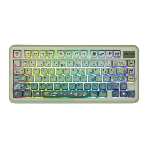 KiiBoom Phantom81 Lite 75% Gasket Mechanical Keyboard, VIA Programmable