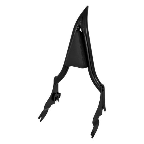 24 inch Detachable Sissy Bar Fit for Harley Touring 2009-2025 Black