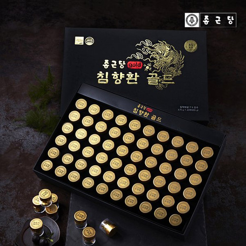 종근당 침향환 골드 60환 (+쇼핑백)/Chong Kun Dang Chimhyanghwan Gold 60 pills (+shopping bag)