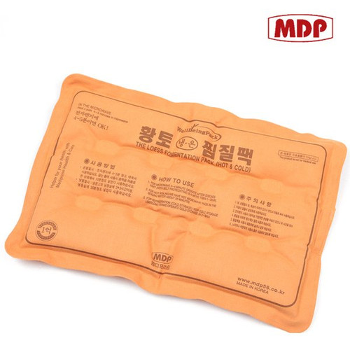 [엠디프라임] 황토 사각 국산 냉온 찜질팩(면)/[MD Prime] Red clay square domestic hot and cold compress (cotton)