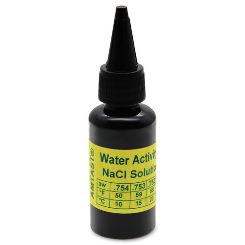 0.75AW Water Activity Calibration Solution NaCl Standard Fluid for Lab