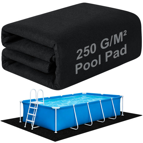 MUDEREK 12x24Ft Rectangular Pool Liner Pad for Above Ground Swimming Pools