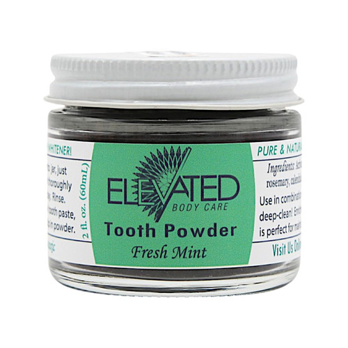 Elevated Tooth Powder – All Natural Tooth Powder with Xylitol and Activated Charcoal - Herbal - Vegan - 2 oz Glass Jar - Mint or Cinnamon, Goes Great with Elevated Toothpaste - Made in USA (Mint) Elevated Tooth Powder – All Natural Tooth Powder with Xylitol and Activated Charcoal - Herbal - Vegan - 2 oz Glass Jar - Mint or Cinnamon, Goes Great with Elevated Toothpaste - Made in USA (Mint)