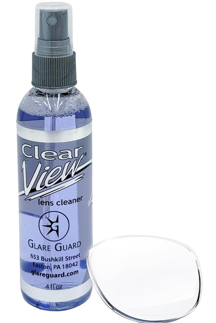 Glare Guard Clear View Lens Cleaner, Anti-Streak Glasses Cleaner, Anti-Glare Pro-Grade Reading Glass Eyeglass Spray, Alcohol-Free Sunglass Solution, Static Screen Clean, Fog Camera No Scratch 4oz Glare Guard Clear View Lens Cleaner, Anti-Streak Glasses Cleaner, Anti-Glare Pro-Grade Reading Glass Eyeglass Spray, Alcohol-Free Sunglass Solution, Static Screen Clean, Fog Camera No Scratch 4oz
