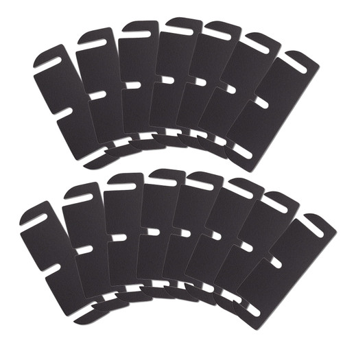 Door Hinge Shims for Interior Door Alignment, Easy Gap Filler to Fix Air Leaks, Sticking or Misaligned Doors, Trimmable 3.5 Inch Hinge Spacers 0.060 Inch Thick (15 Pack)