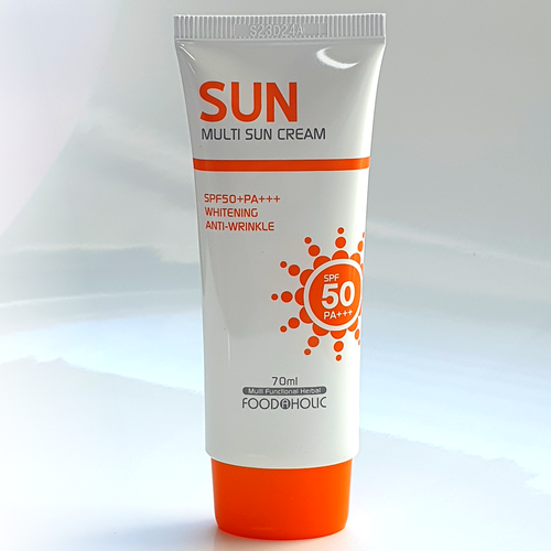푸드어홀릭 멀티 선 크림 SPF50 PA+++, 1개, 70ml/Food Aholic (1+1) Food Aholic Multi Sun Cream 70ml SPF50 PA+++
