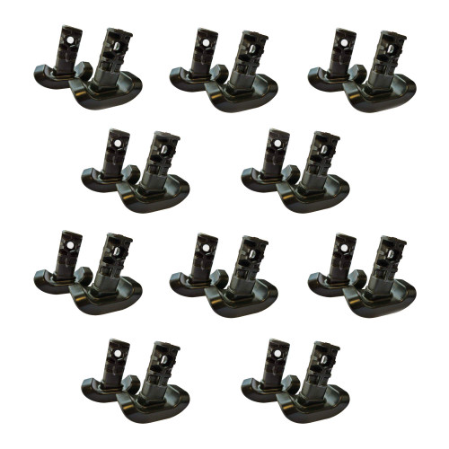 Stander Replacement Ski Glides, Compatible with Stander's Wonder-Walker and Wonder-Walker-Plus, Black, 10-Pack Stander Replacement Ski Glides, Compatible with Stander's Wonder-Walker and Wonder-Walker-Plus, Black, 10-Pack