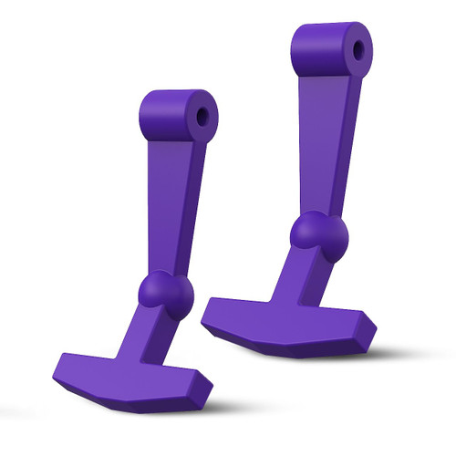 ALAFAT Replacement Lid Latches (2 Pack) Compatible with All Yeti,RTIC, Other Related Hard Coolers,Made of Premium Hard Durable Rubber, Easy to Install (Purple)