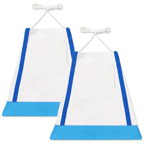 Play as Pro 2 Pack Empty Livestock Dust Bags for Cattle,Sheep&Goats,Reusable Weatherproof Tear-Resistant Treatment Bags Fits Most Livestock Dust Kits