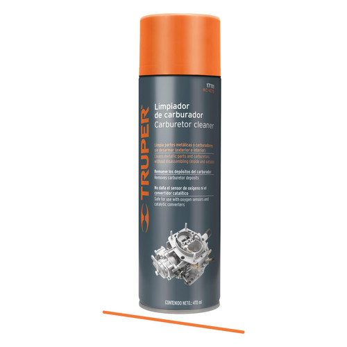 TRUPER KC-470 16 oz Carburetor Cleaner (470 ml)