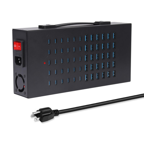 400W USB Charging Station, 60 Port USB Charging Station for Multiple Device