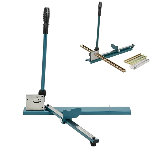 tonchean Din Rail Cutter Double Groove Manual Rail Cutter Tool 50cm/20in