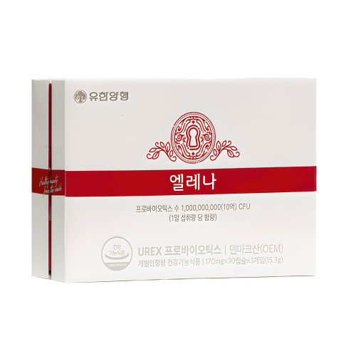 유한양행 엘레나 여성유산균 90캡슐 Huamei Elena Women's Probiotics 90 Capsules