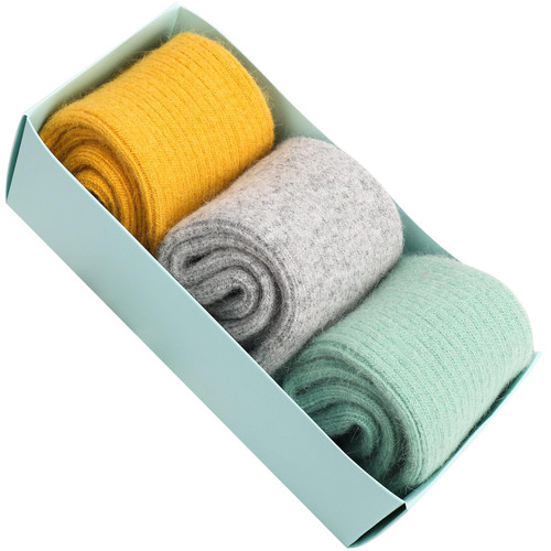 DOMIBOY 3 Pack Women Wool Cashmere Socks Casual Dress Soft Warm Thicken Winter Ladies Sock US 5-9 (US, Numeric, 5, 9, Regular, Regular, Multicolor-Gray) DOMIBOY 3 Pack Women Wool Cashmere Socks Casual Dress Soft Warm Thicken Winter Ladies Sock US 5-9 (US, Numeric, 5, 9, Regular, Regular, Multicolor-Gray)