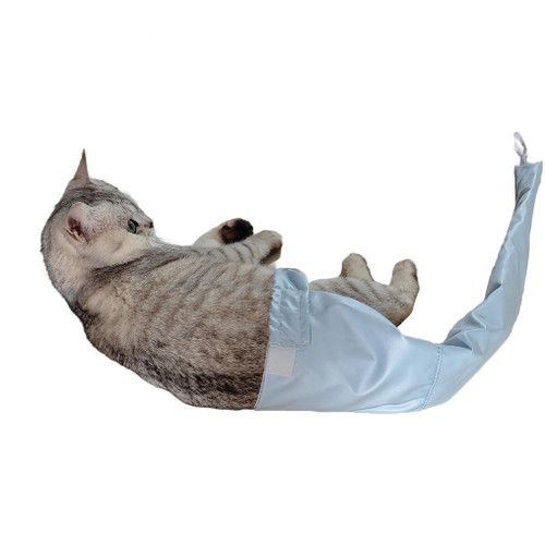 Waterproof Cat Tail Protector for Cats Happy Tail Syndrome Tail Tip Injuries Cat Tail Guard Prevents Licking Wounds for Medium-to-Large Cats 6.6–13.2 lbs
