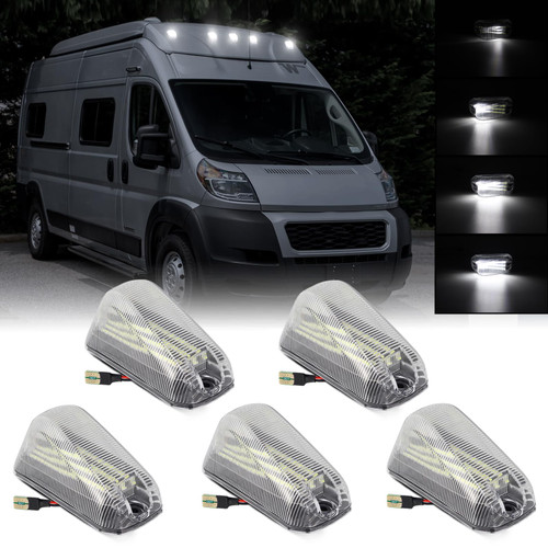 LED Cab Roof Top Marker Clearance Lights for 2014-2026 Dodge Ram ProMaster