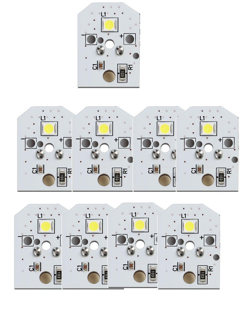WR55X11132 Refrigerator LED Light Compatible with GE refrigerators, 9pcs