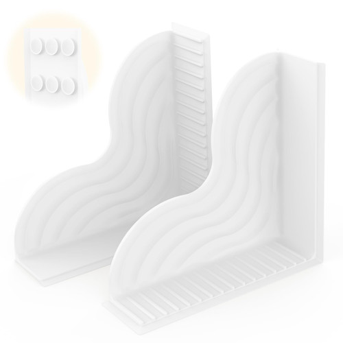 Antner 2 Pack All-Silicone Shower Splash Guard with Strong Suction Cups