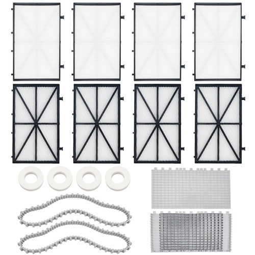joytrace Tune Up Rebuild Kit for Dolphin Nautilus CC Plus(Not for Nautilus CC) - 9991433-R4 Filters, 6101641-R2 Brushes, 9985006-R2 Tracks & Climbing Rings Replacement Parts (Full Set)