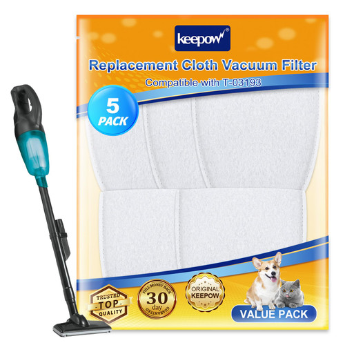 KEEPOW Vacuum Filters Compatible with Makita T-03193 Replacement