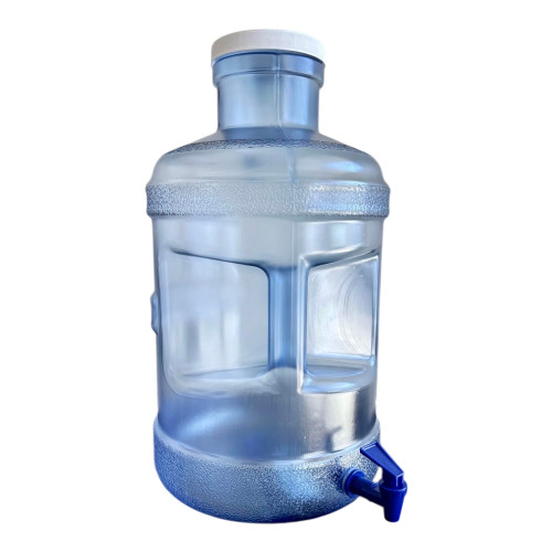 AquaNation 5 Gallon BPA-Free Water Bottle – Durable Tritan Plastic with Wide Big Mouth for Easy Filling & Cleaning – Dispensing Spigot – Reusable for Home, Office, Kitchen & Outdoor Use