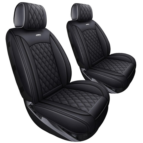Chevy Silverado GMC Sierra 2 Front Seat Covers 2007-2026 1500 2500HD 3500HD
