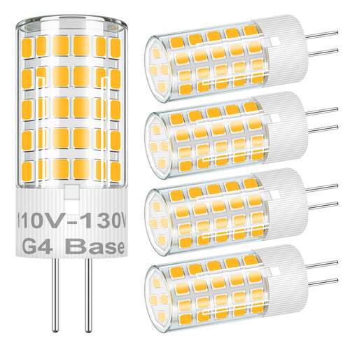 G4 LED Bulb 120V 5W High Voltage 40W Halogen Equivalent 3000K Warm White G4