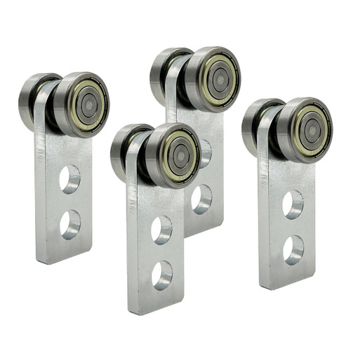 SIWOOD 2 Wheel Trolley Assembly Rollers (4 PCS)