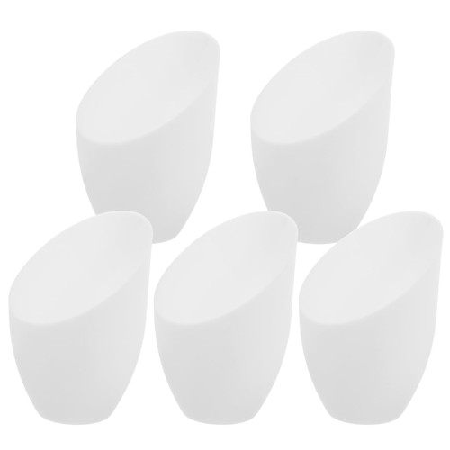 Vaguelly Horseshoe Lampshade 5 Pieces White Frosted Replacement Shades for Floor and Desk Lamps Multi-Head Lamp Shade Accessory 30X30X15 Inches Easy Installation for Living Room Bedroom Study