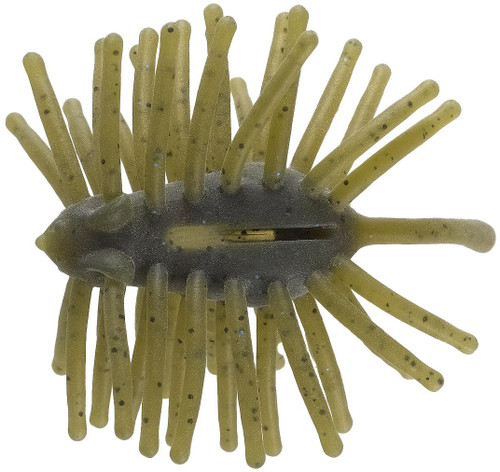 TIEMCO ECO #17 Green Pumpkin Critter Tackle Hedgehog