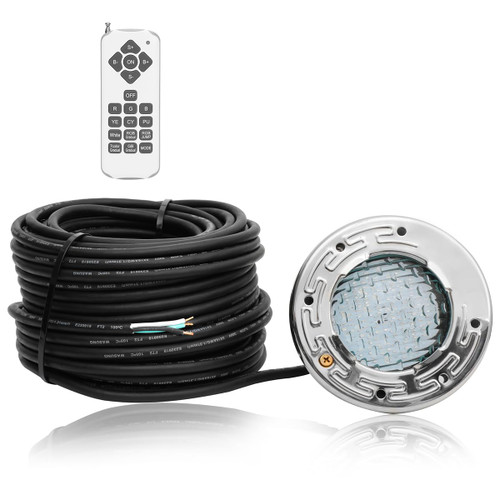 6 Inch Spa lights for Inground Pool Led, 50FT AC120V RGBW Color Changing