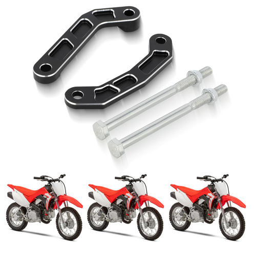 USTPO Motorcycle Frame Braces Support Engine Mount Reinforcement for CRF 110 CRF100 CRF110F CRF 110 2025 2024 2019-2025 Dirt Bike Black