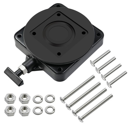 XQK 1 Pcs 2207003 Low-Profile Swivel Base Compatible with Cannon Downrigger