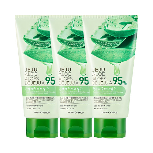 더페이스샵 신선한 제주 알로에 수딩젤 300ml/The Face Shop Fresh Jeju Aloe Soothing Gel 300ml