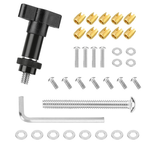 YALTIES 37Pcs Brass Batwing Thread Insert Repair Kit with Tool Fairing Bolt