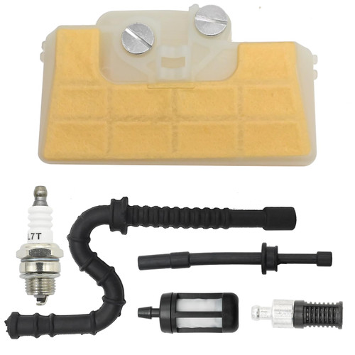 Anxingo Repower Kit for Stihl MS290 MS390 MS310 029 039 Chainsaw Repower Kit Air Filter Fuel Line Filter Oil Line Filter Spark Plug