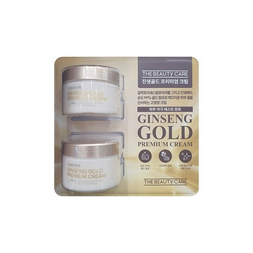 더뷰티케어 진생골드 프리미엄 크림 220ml x 2입/The Beauty Care Ginseng Gold Premium Cream 220ml x 2