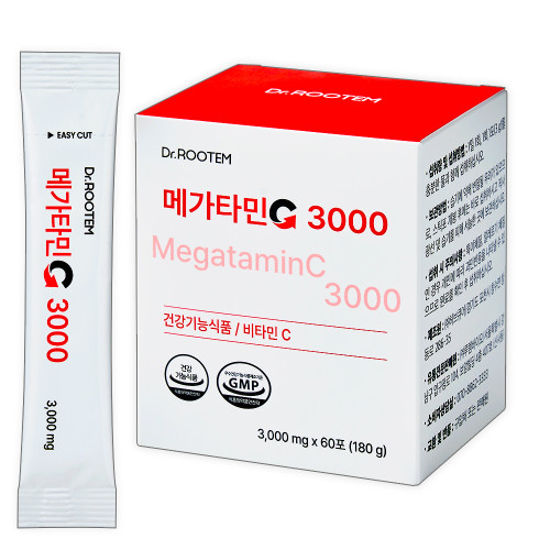 Dr. Rootem Genuine Mega Rootem Vitamin C 3000/ 닥터루템 정품 메가루템 비타민C 3000