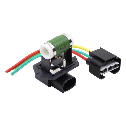 MOTOKU Cooling Fan Resistor w/Pigtail Wiring Harness Connector