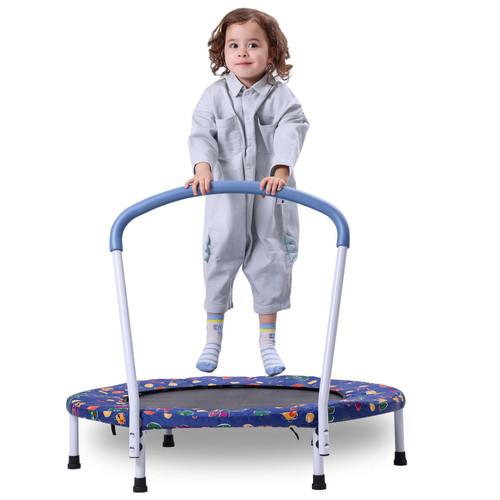 Skepphlay 36" Mini Trampoline for Kids, Toddler Trampoline with Handle, Indoor Outdoor Use, Kids Trampoline Indoor for Boys Girls Age 3-6 Skepphlay 36" Mini Trampoline for Kids, Toddler Trampoline with Handle, Indoor Outdoor Use, Kids Trampoline Indoor for Boys Girls Age 3-6