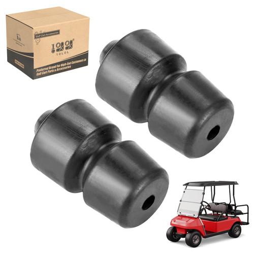 10L0L Golf Cart Bumper Jounce for Club Car Precedent DS 1996-up Rear Suspension Bumper Stop Replacement Part 1017235 (2 Pack)