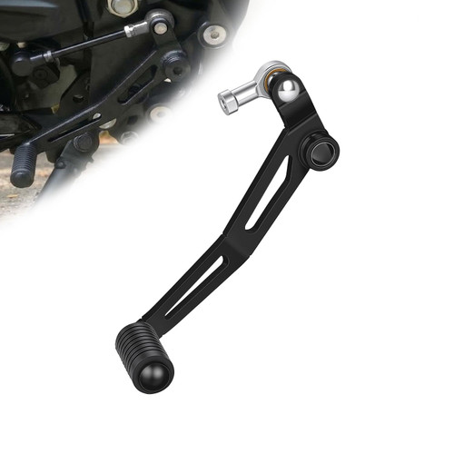 PIKPOP Gear Shift Lever for Ninja 400 2018-2023, Ninja 500 2024-2026, Ninja 400 ABS 2018-2024, Z400 2019-2024, Z400 ABS 2019-2023, Z500/Z500 SE 2024-2025, Motorcycle Shifter Foot Pedal (Black)
