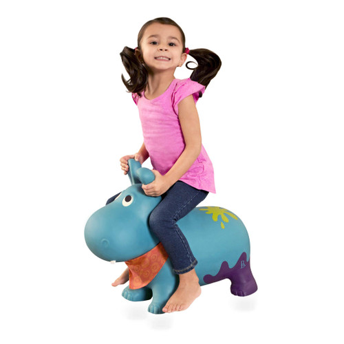 B. toys – Bouncy Boing Inflatable Hippo Ride – On Bouncer with Air Pump Included – Hankypants – Fun Bouncing Toy for Toddlers 18 Months and Up B. toys – Bouncy Boing Inflatable Hippo Ride – On Bouncer with Air Pump Included – Hankypants – Fun Bouncing Toy for Toddlers 18 Months and Up